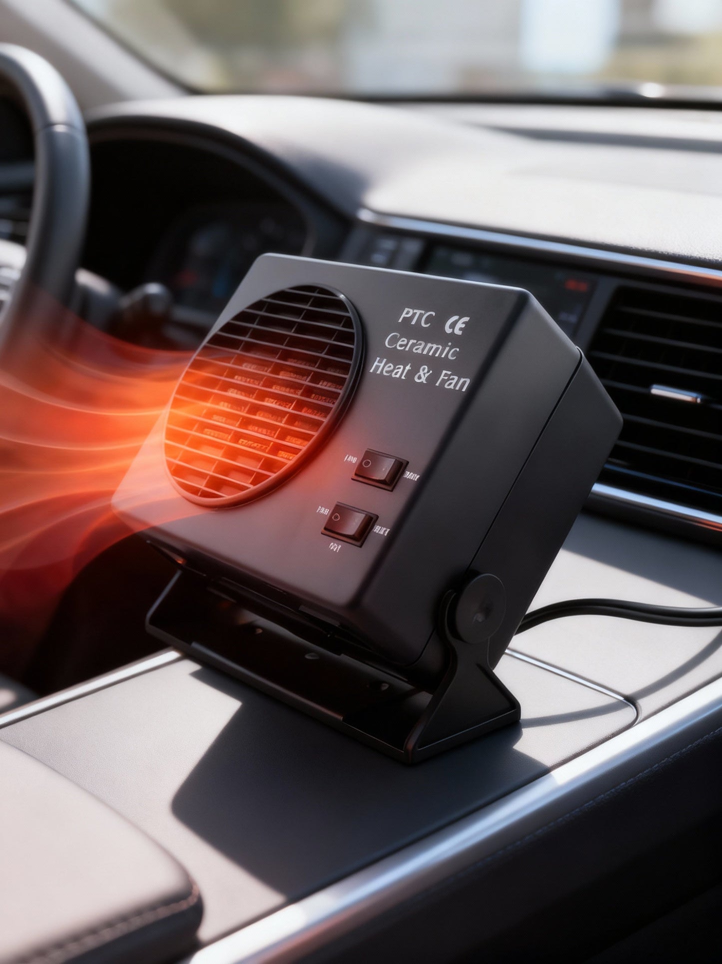 12V Keramische Auto Verwarmingsventilator | 150W-300W | Draagbare Ontdooiers met Automatische Thermostaat