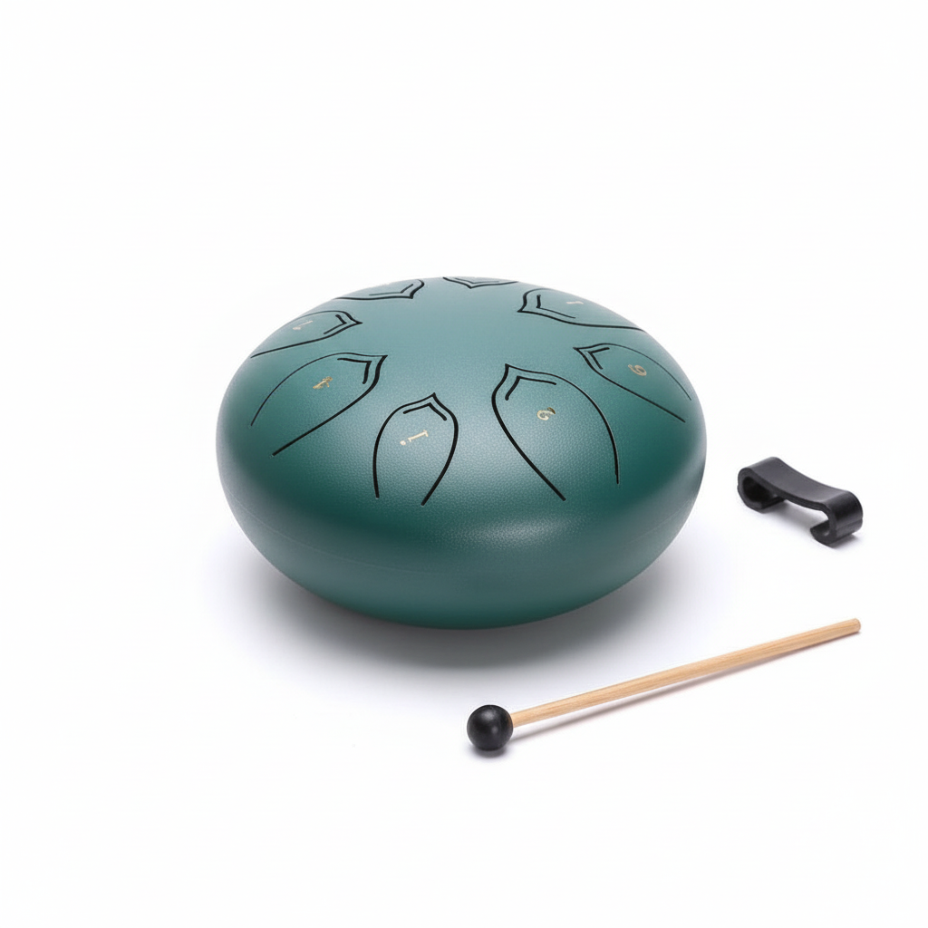 Stalen Tong Drum | Precisie Stem in C-groot | Harmonische Boventoon Resonantie | Inclusief Slagwerk & Accessoires | Voor Meditatie & Klanktherapie
