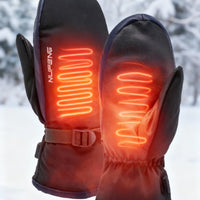 Elektrische Verwarmde Handschoenen | Dubbelzijdig, 10.000 mAh USB Oplaadbaar | Waterdicht voor Skiën & Motor