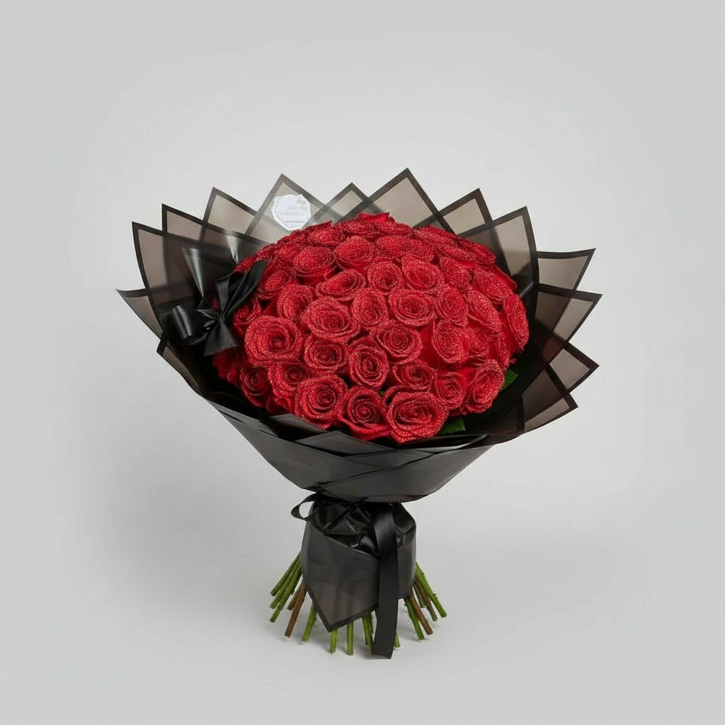 Eeuwige Glittersroos | Handgemaakte Decoratieve Kunstbloem | Sprankelend Kristalafwerking | Exclusief Cadeauset voor Bijzondere Gelegenheden | Duurzaam & Onderhoudsvrij