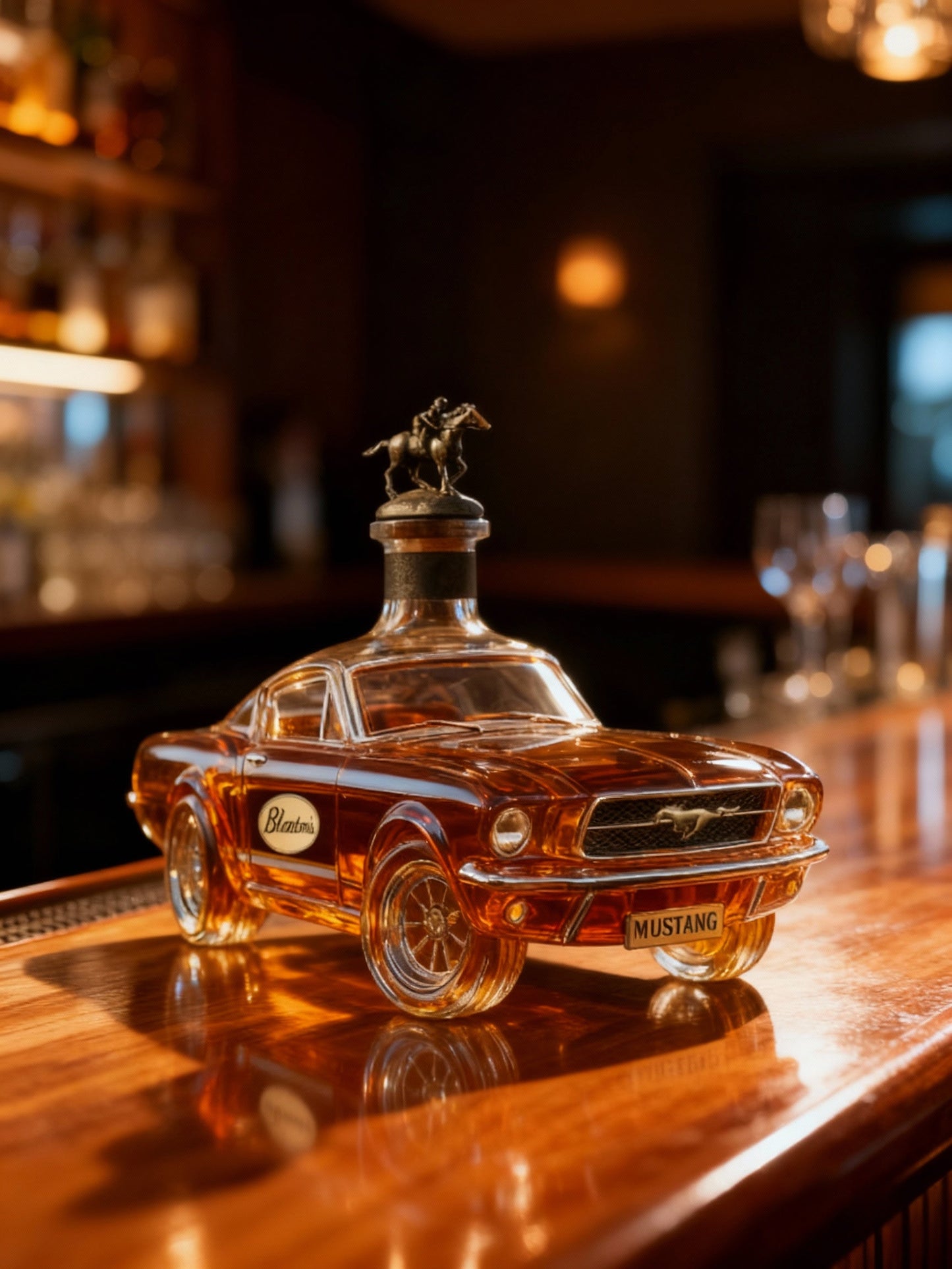 Mustang Auto Vorm Whiskey Decanteur