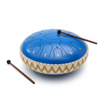 Stalen Tong Drum | Precisie Stem in C-groot | Harmonische Boventoon Resonantie | Inclusief Slagwerk & Accessoires | Voor Meditatie & Klanktherapie