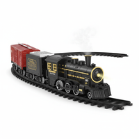 TrackMaster Pro | Batterij-aangedreven Treinset | Realistische Geluidseffecten | Modulaire Railsysteem | Robuuste ABS-constructie