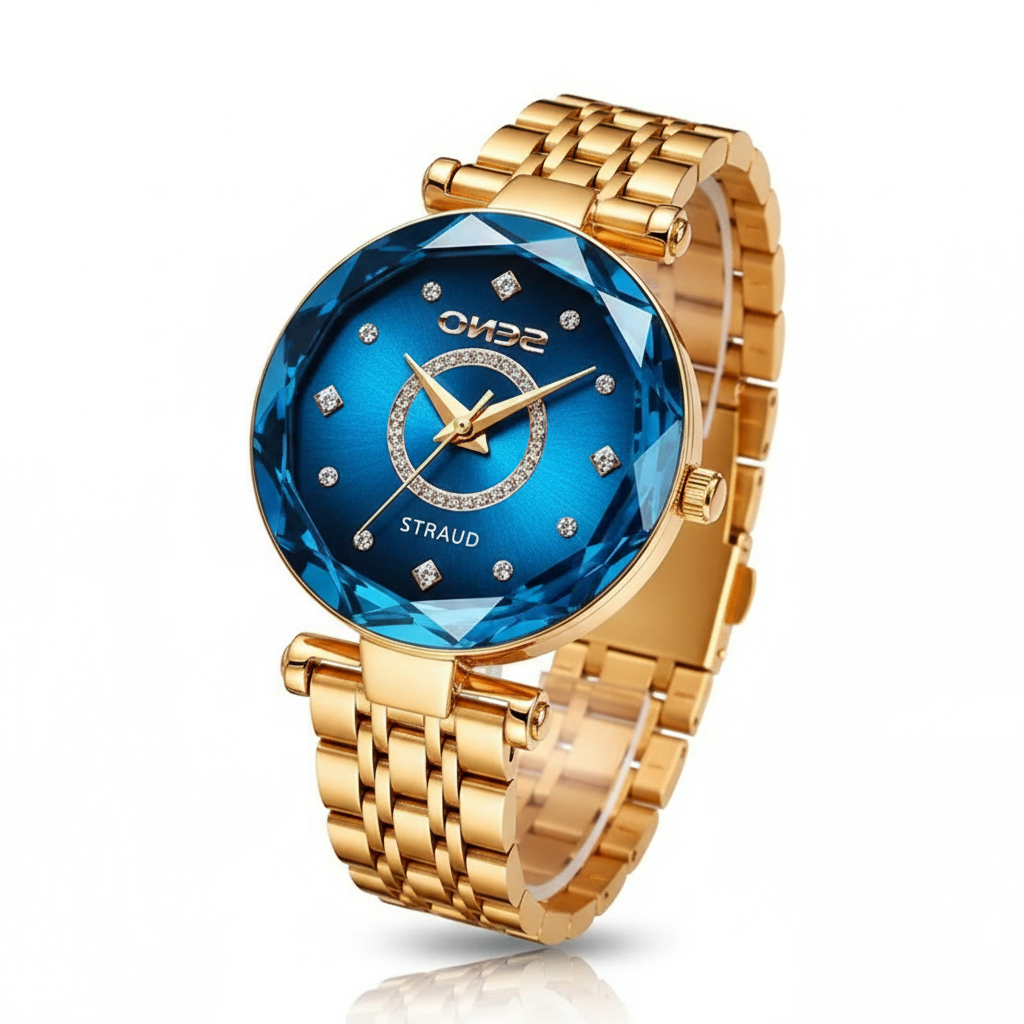 Sterren Vrouwen RVS Horloge