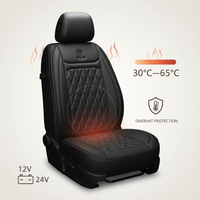 Verwarmde Autostoelhoes | Instelbare Temperatuurregeling 30℃-65℃ voor Auto's, Vrachtwagens en Thuisgebruik