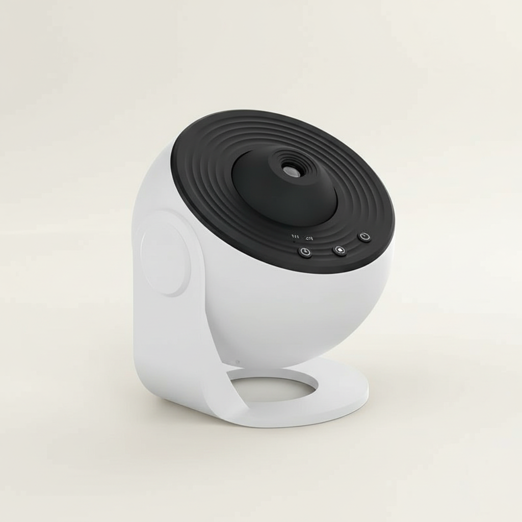 Brehn | 360° HD-Planetarium Projector | 12 Astronomische Focus-Folies | LED-sterrenprojector met Timer & Rotatiefunctie | Thuis-observatorium voor Kinderen & Volwassenen