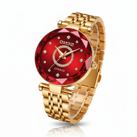 Sterren Vrouwen RVS Horloge