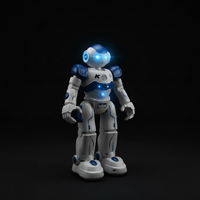 Lawrence Slimme Robot | Programmeerbare interactieve robot | Gebarenbesturing & obstakeldetectie | LED-matrixogen | STEM-leerfuncties