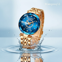 Sterren Vrouwen RVS Horloge