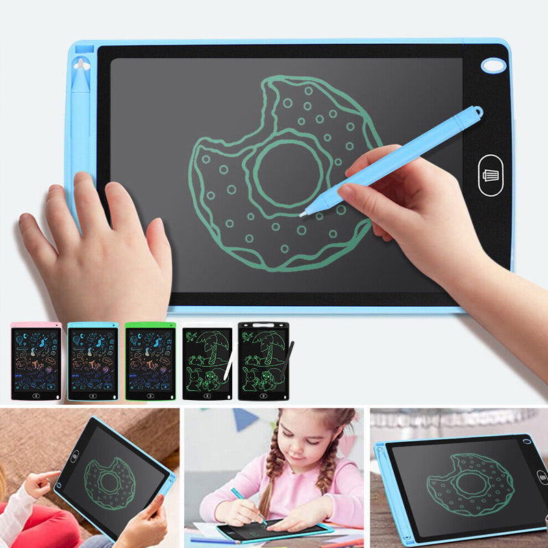 Magische schets LCD-bord | Met dit oogvriendelijke, drukgevoelige tablet kunnen kinderen gemakkelijk tekenen en schrijven. Dankzij het duurzame, kleurrijke scherm is het een leuke, draagbare manier om creatief bezig te zijn zonder papier te verspillen.