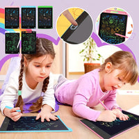 Magische schets LCD-bord | Met dit oogvriendelijke, drukgevoelige tablet kunnen kinderen gemakkelijk tekenen en schrijven. Dankzij het duurzame, kleurrijke scherm is het een leuke, draagbare manier om creatief bezig te zijn zonder papier te verspillen.