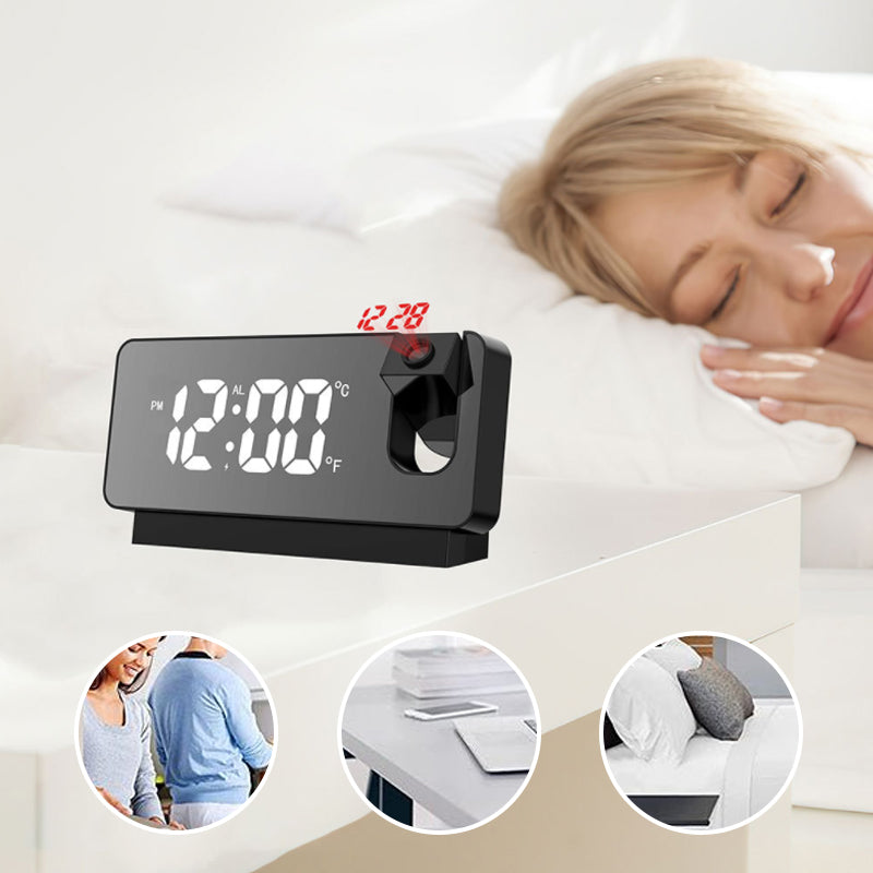Slimme Digitale Projectie Klok | Brehn