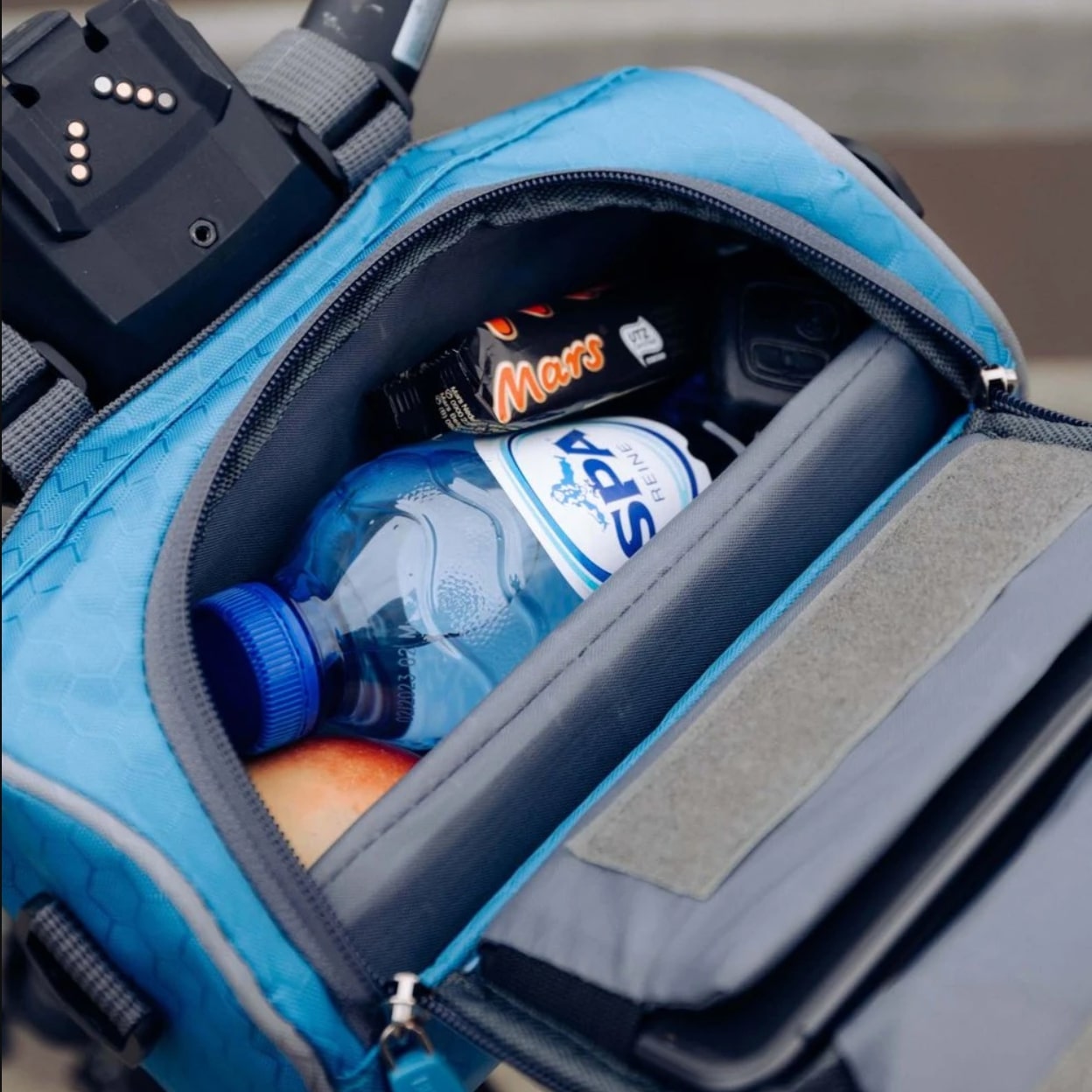 Fiets stuur tas met touchscreen venster | Spatwaterdicht | Veilige klittenbandsluiting | RideShield