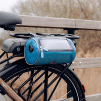 Fiets stuur tas met touchscreen venster | Spatwaterdicht | Veilige klittenbandsluiting | RideShield