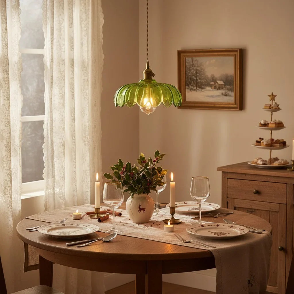 Fay Rustieke Tulp Glas Hanglamp