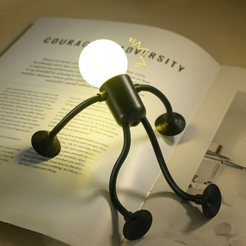 LumiFlex | LED Tafellamp Flexibele Creatieve Decoratie voor Woonkamer en Kinderkamer Energiezuinig Modern 4 Kleuren