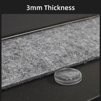 FeltCraft | Premium Wol Desk Mat voor Meer Comfort