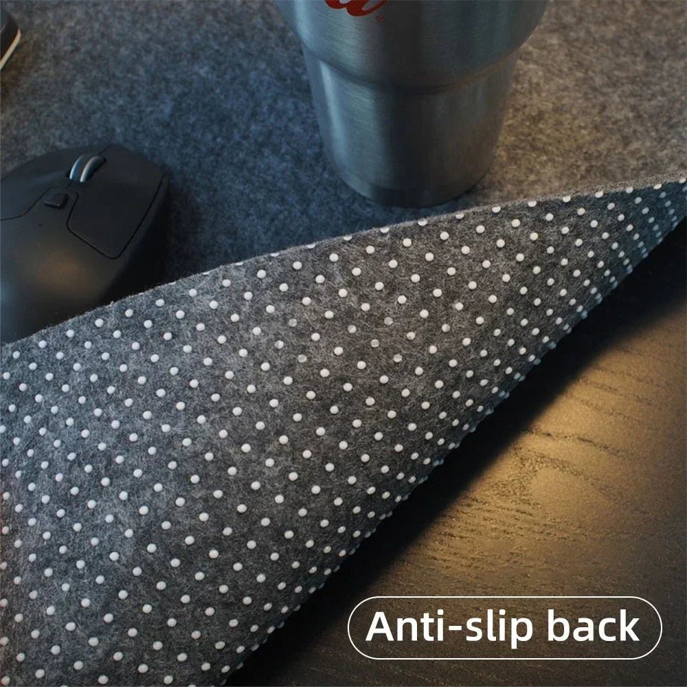 FeltCraft | Premium Wol Desk Mat voor Meer Comfort