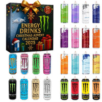 FestiveAura | Exclusieve Adventskalender van Energy Drink met 24 Premium Selecties