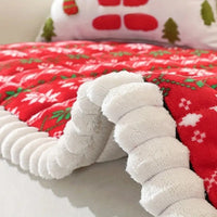 Feestelijke Winter Sofa Cover