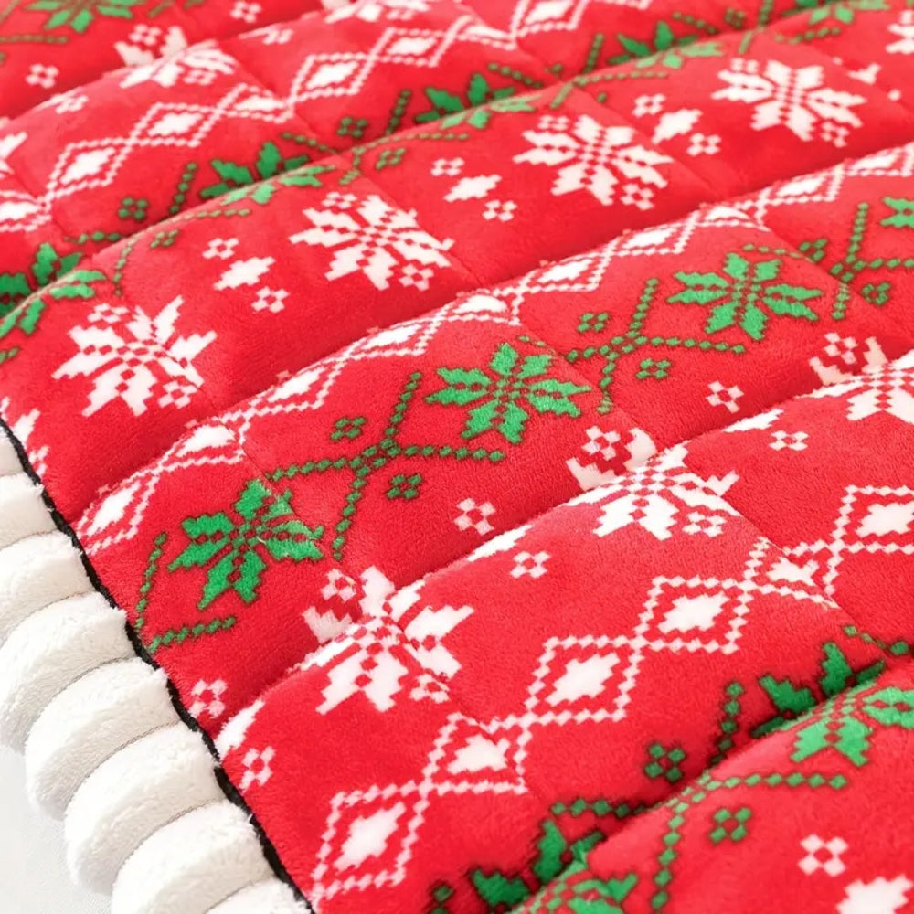 Feestelijke Winter Sofa Cover