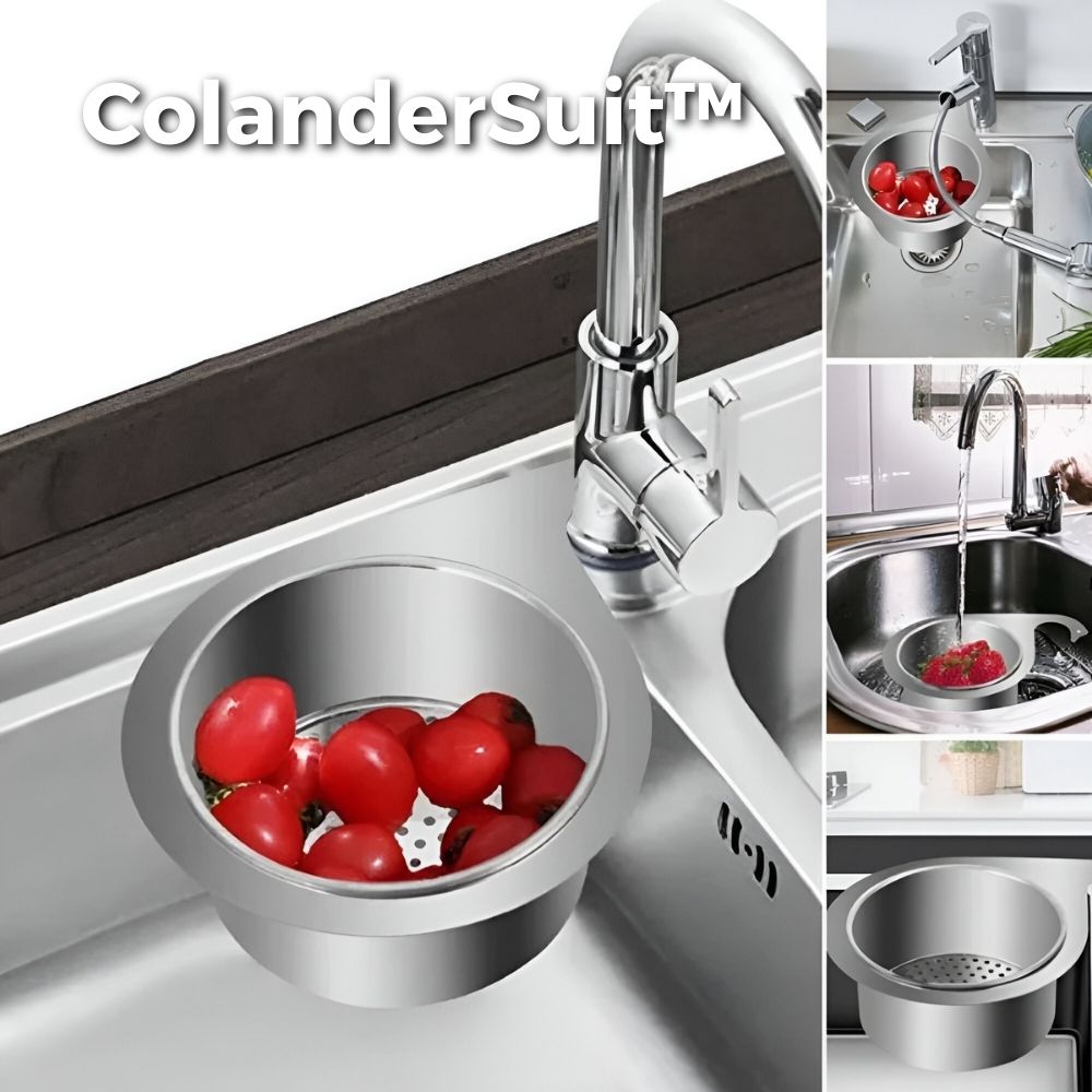 ColanderSuit™ | Zwanen-schaal van roestvrij staal