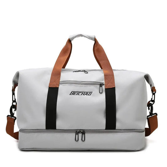 Fitness Sporttas | Reisbagage met Schoencompartiment en Vocht/Droog Scheiding
