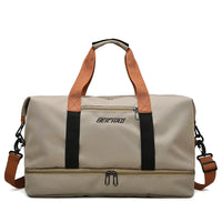 Fitness Sporttas | Reisbagage met Schoencompartiment en Vocht/Droog Scheiding
