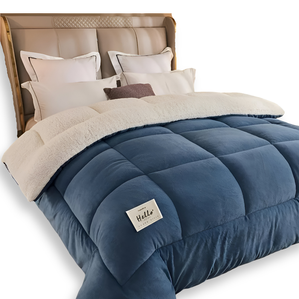 FleeceComforter - Fluffy herbruikbare beddengoed voor ultieme luxe en gezelligheid in bed