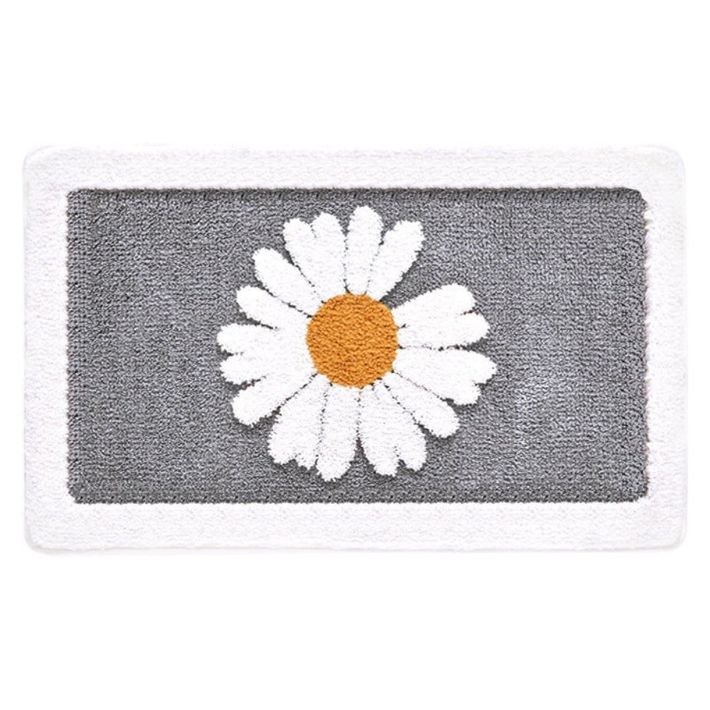 Fleur Pluche Bloemen Badmat
