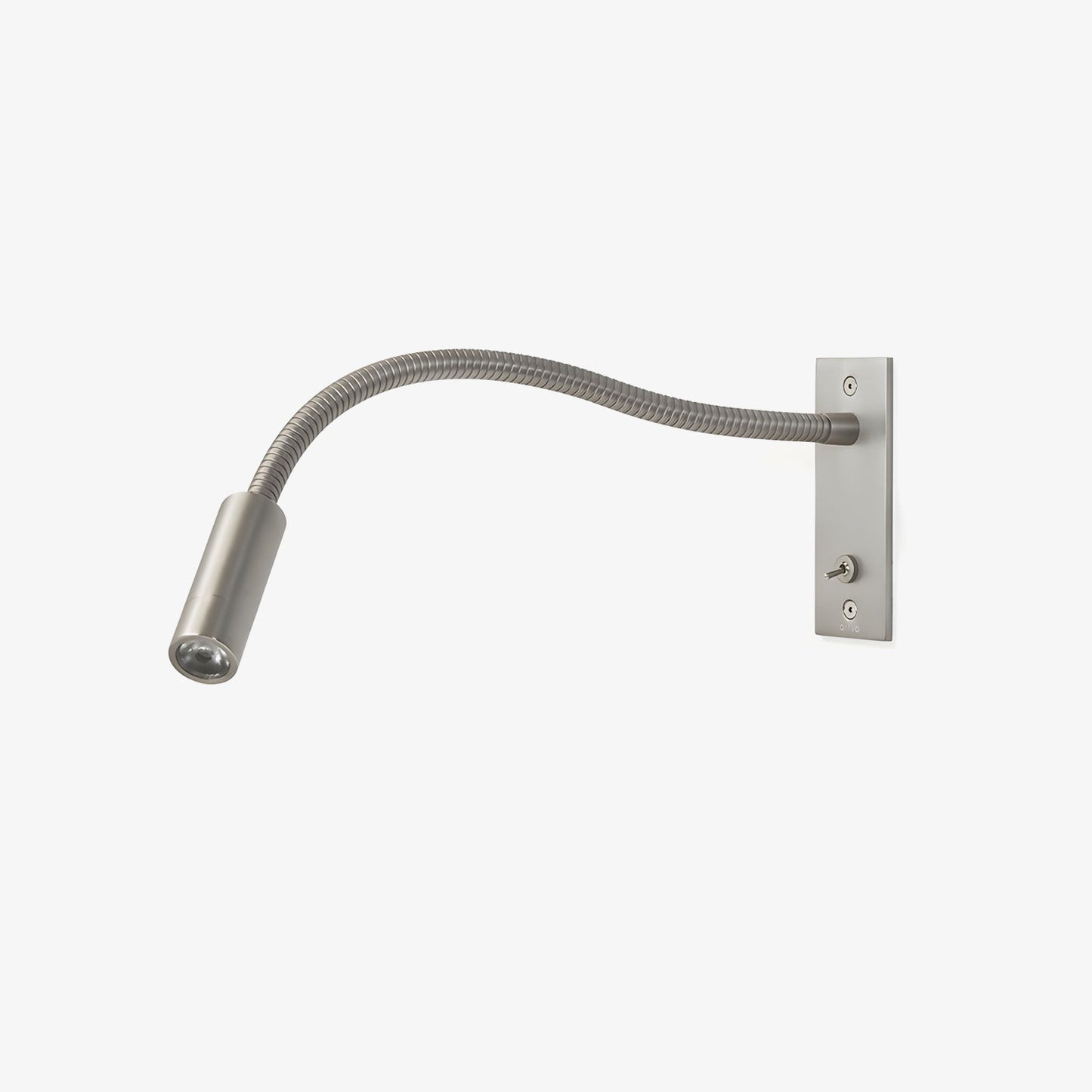 Verstelbare Gooseneck Metalen Wandlamp met Cilindrische Kop