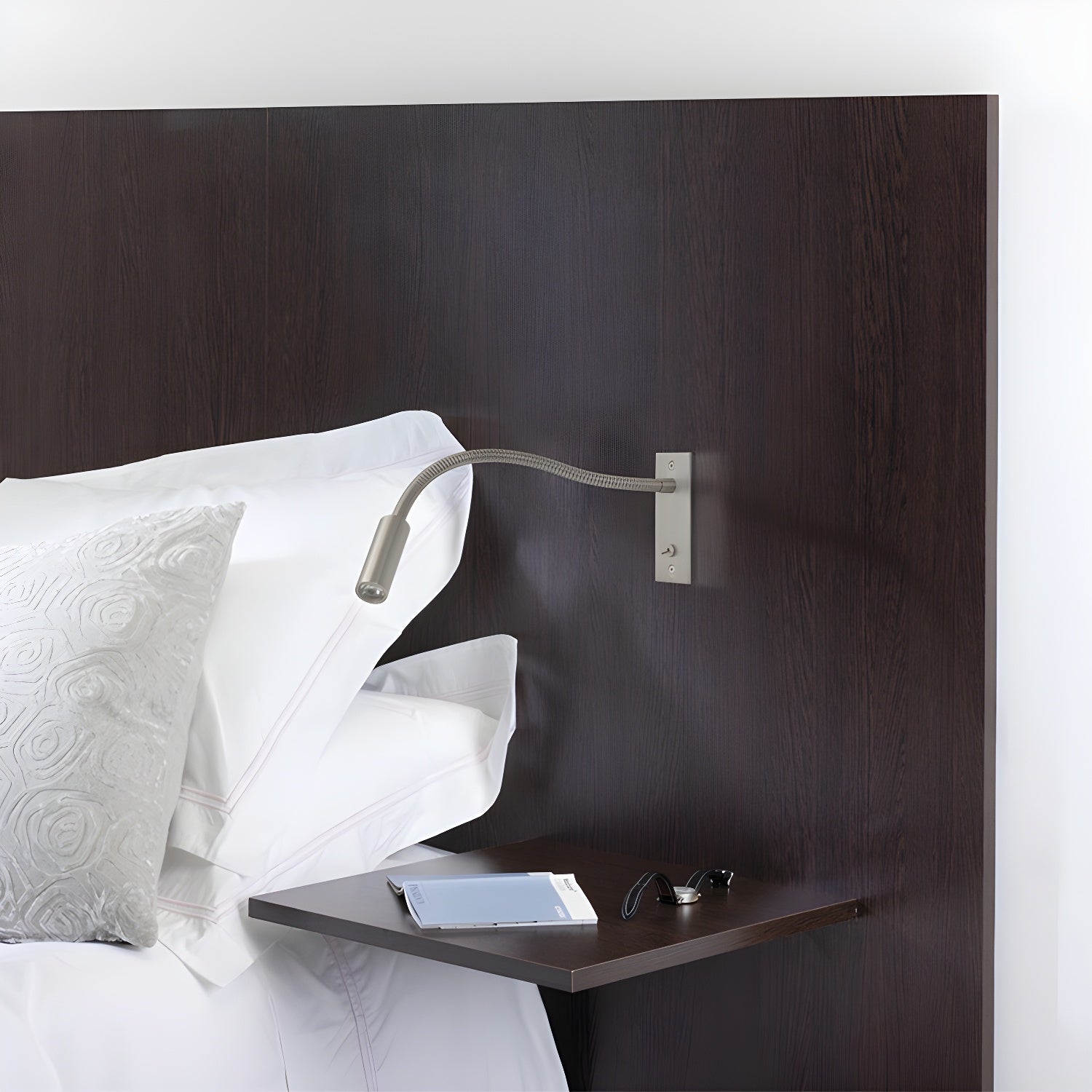 Verstelbare Gooseneck Metalen Wandlamp met Cilindrische Kop