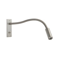 Verstelbare Gooseneck Metalen Wandlamp met Cilindrische Kop