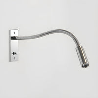 Verstelbare Gooseneck Metalen Wandlamp met Cilindrische Kop