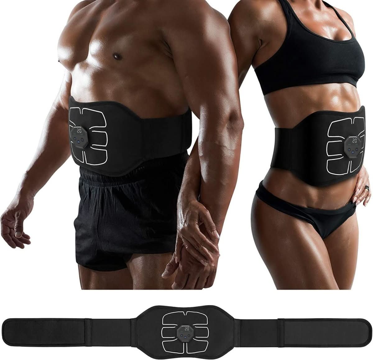 Skanto | Flextone Sculpt – EMS Buikspiertrainer voor effectieve thuistraining in slechts 15 minuten