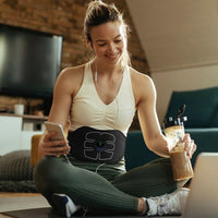 Skanto | Flextone Sculpt – EMS Buikspiertrainer voor effectieve thuistraining in slechts 15 minuten