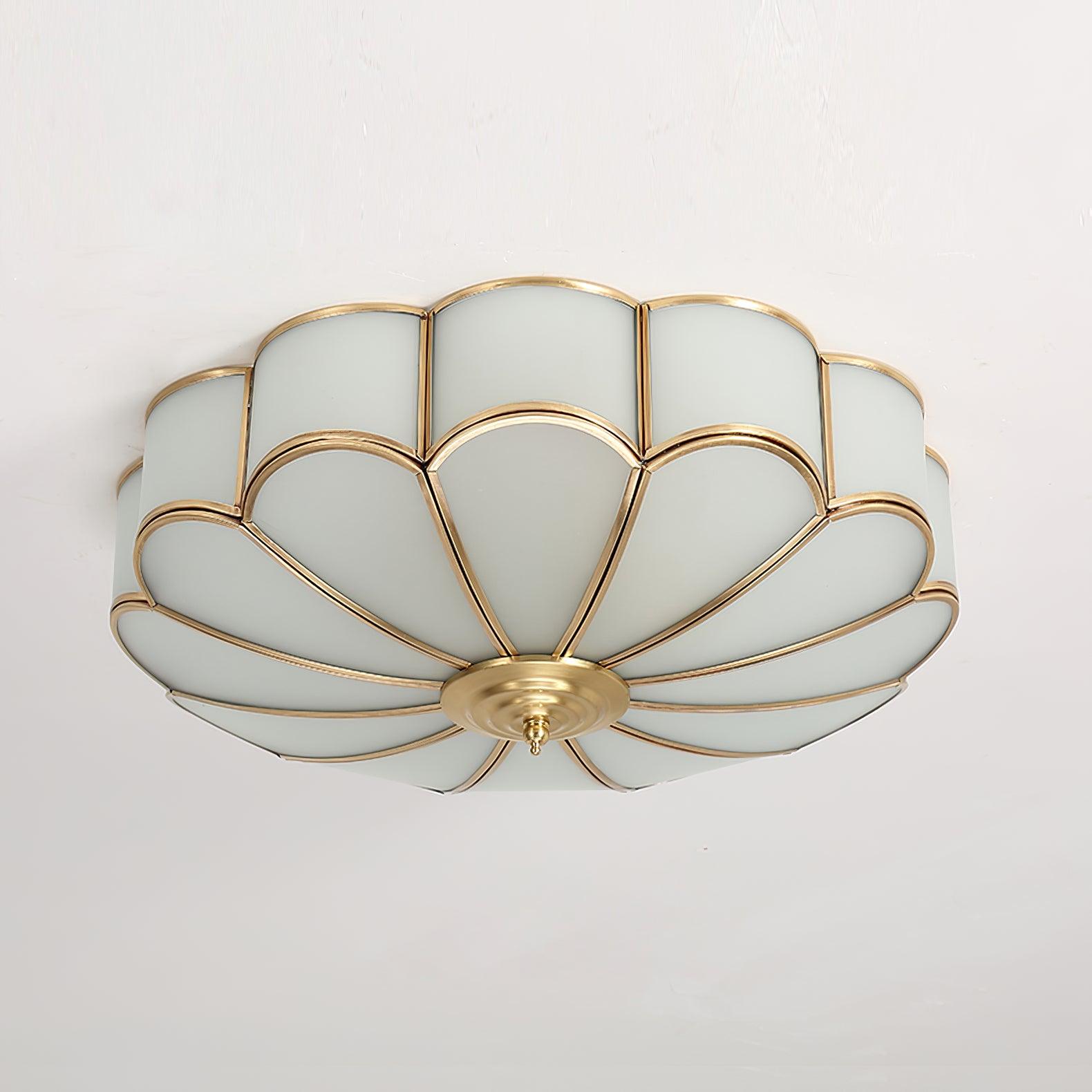 Ulira Plafondlamp Design Bloem Glas