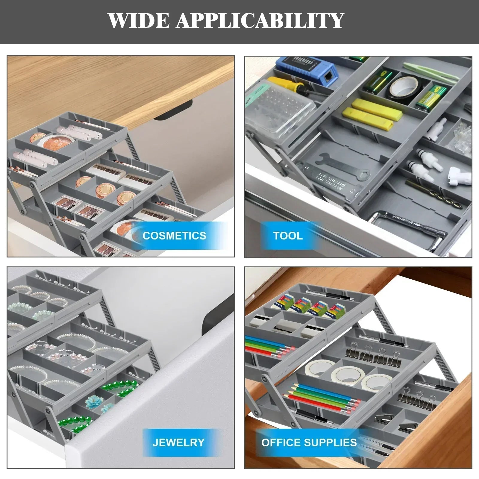ExpandDrawer | Uitbreidbare slimme lade-organizer
