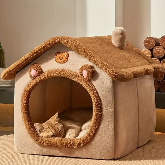 SnuggleNest | Afwasbaar en ruimtebesparend huis voor honden en katten