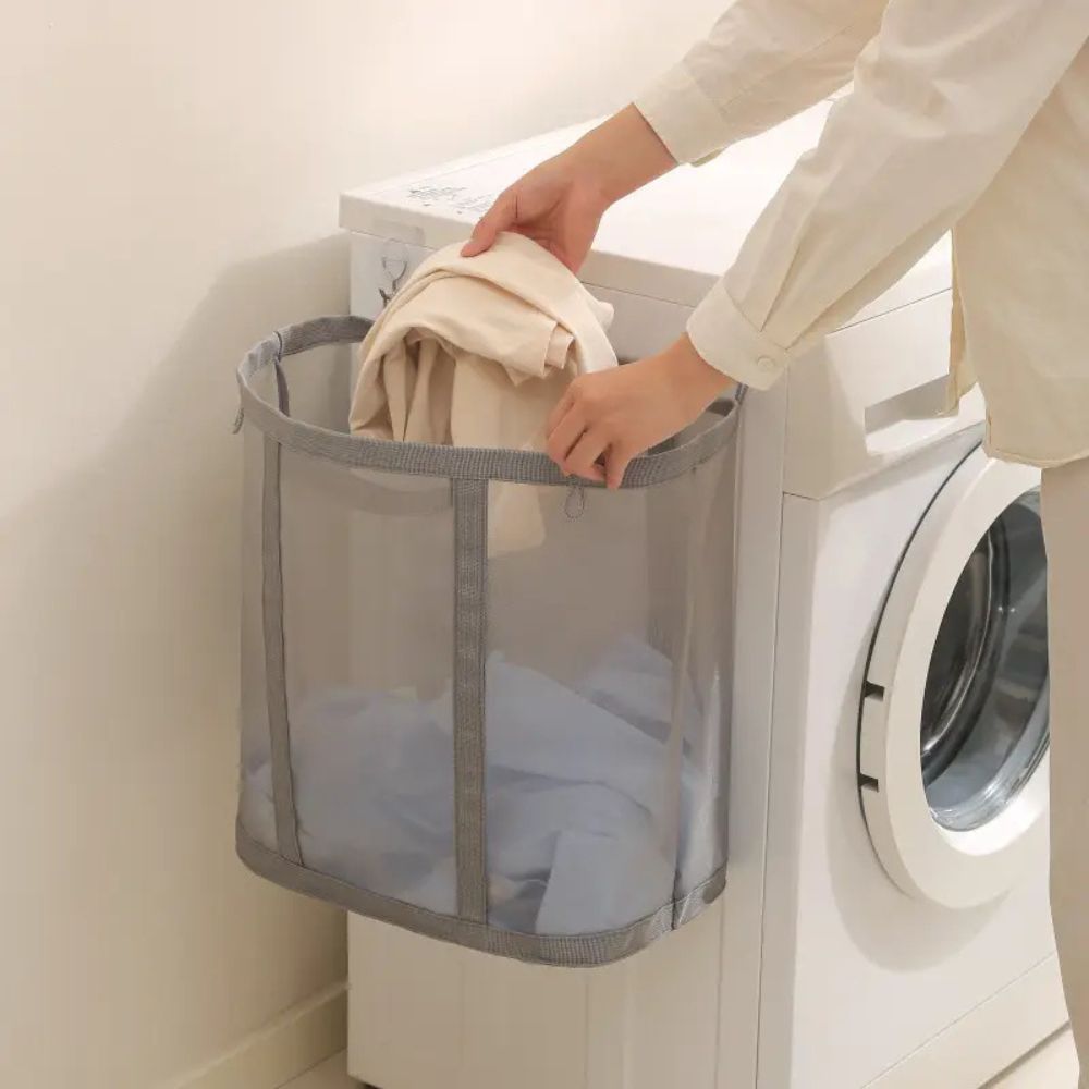 Vouwbare Mesh Wasmand