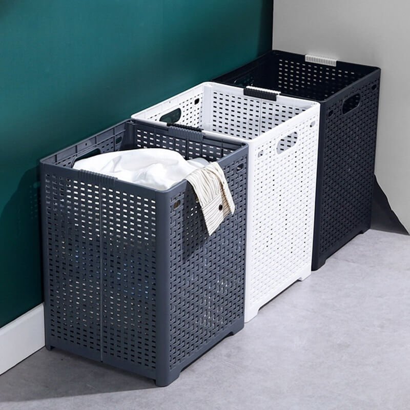 Opvouwbare Plastic Wasmand
