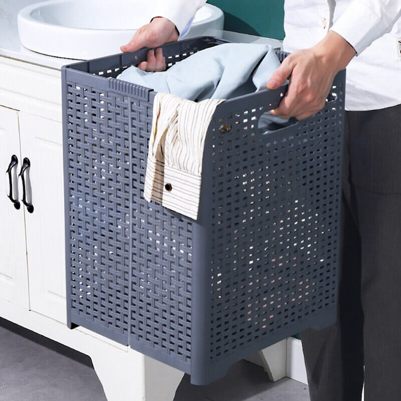 Opvouwbare Plastic Wasmand