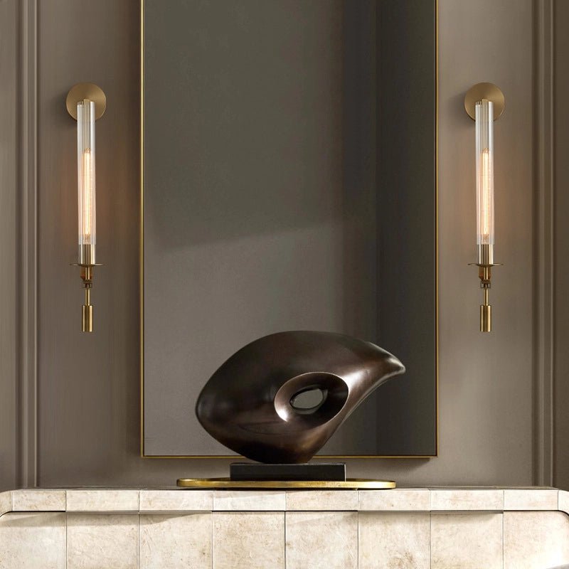 Vionna - Retro Glazen Wandlamp