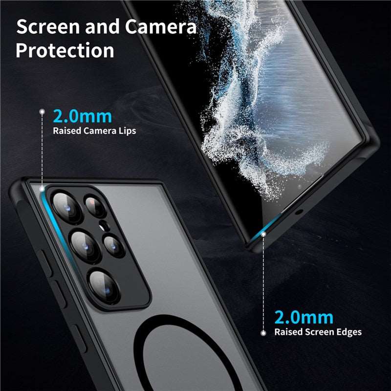 magnetisch schokbestendig hoesje voor Samsung