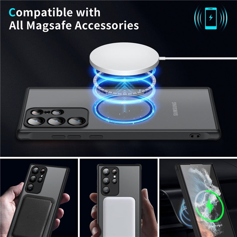 magnetisch schokbestendig hoesje voor Samsung