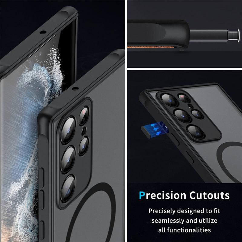 magnetisch schokbestendig hoesje voor Samsung