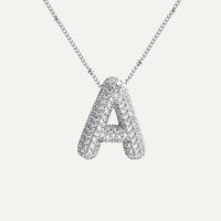 Diamanten Ketting met Letter