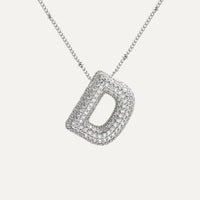 Diamanten Ketting met Letter