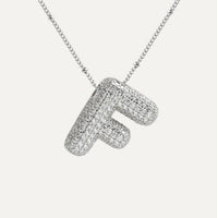 Diamanten Ketting met Letter