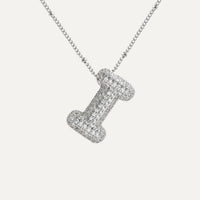 Diamanten Ketting met Letter